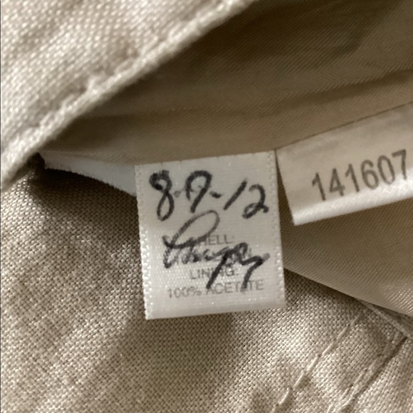 Ann Taylor Flare Linen Skirt - Picture 6 of 10